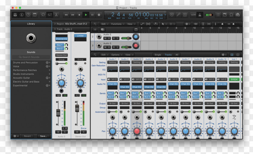 Logic Pro Audio Mixers Sound Design Computer Software Power Amplifier PNG