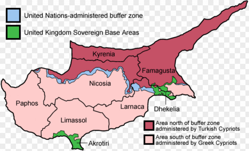 Northern Cyprus Dispute Turkish Invasion Of United Nations Buffer Zone In Turkey PNG