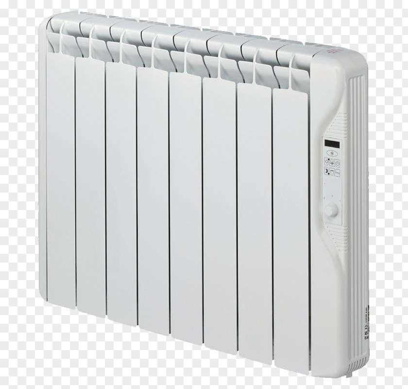 Radiator Elnur 24 Hour Digital Module Oil Filled Electric Panel Heater Heating Radiators Electricity Central PNG