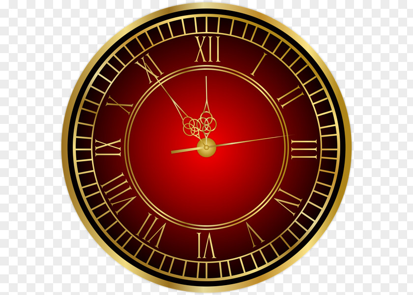 Clock Image Clip Art New Year PNG