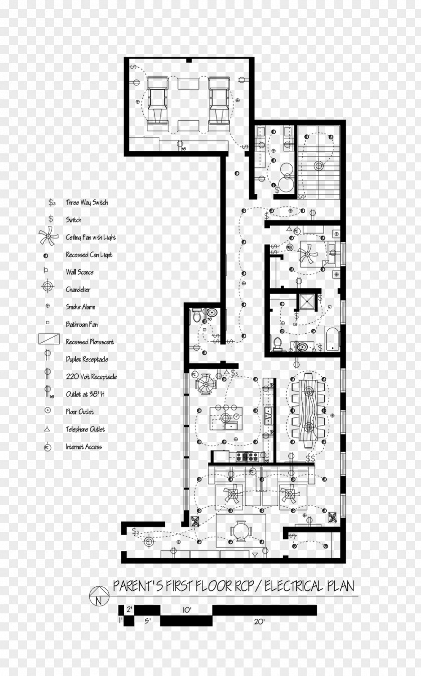 Indoor Floor Plan Technical Drawing Interior Design Services House PNG