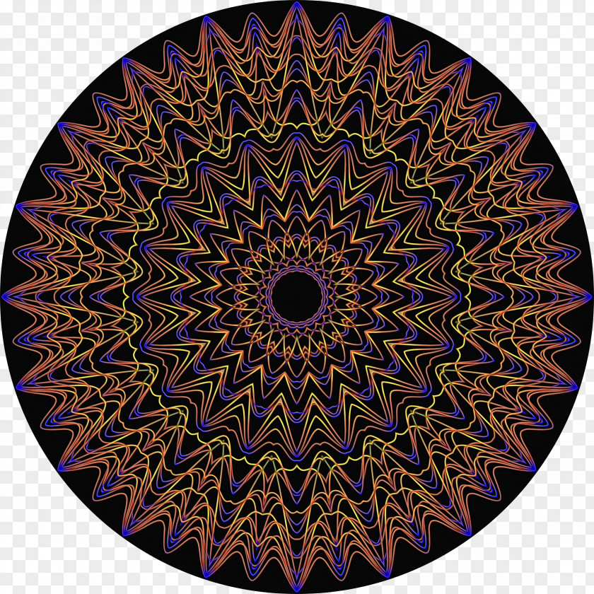 Kaleidoscope Toutiao Pattern Jimsonweed Symmetry PNG