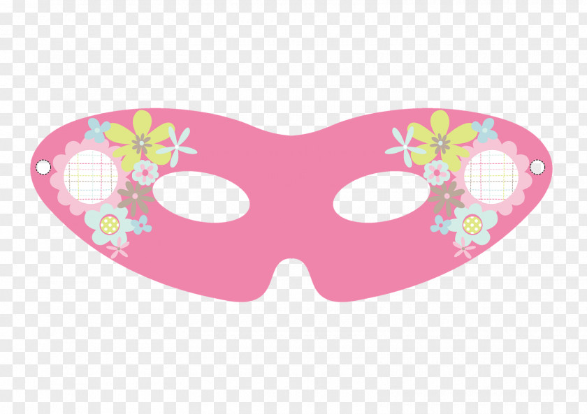 Mask Carnival Pink Party Quinceañera PNG