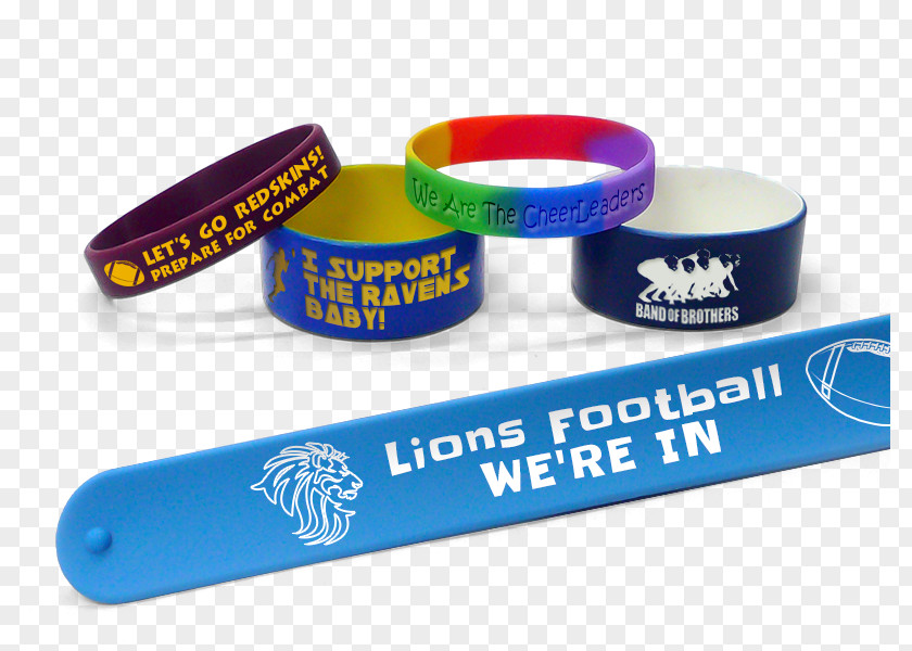 American Football Wristband Paper Team PNG