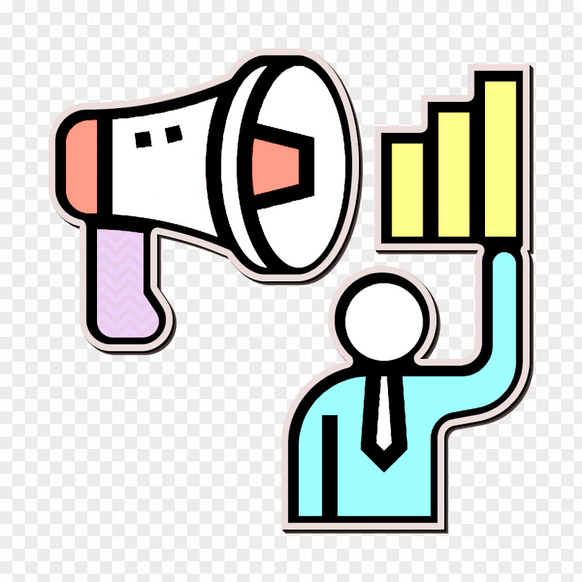 Business And Finance Icon Consumer Behaviour Megaphone PNG