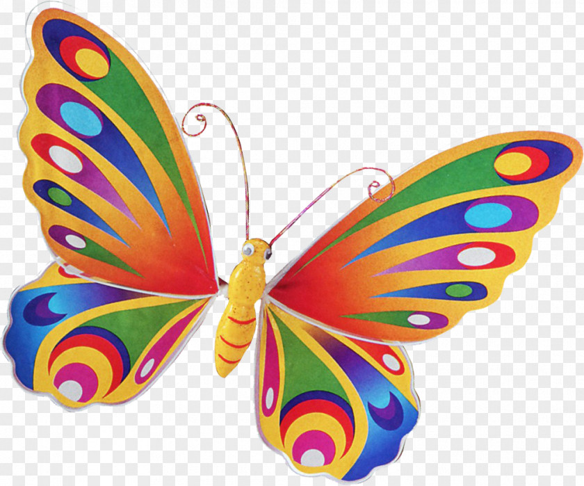 Butterfly Monarch Rainbow Clip Art PNG