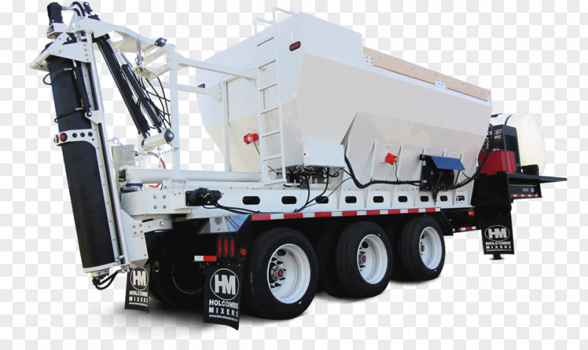 Concrete Truck Holcombe Mixers Cement Volumetric Mixer Betongbil PNG