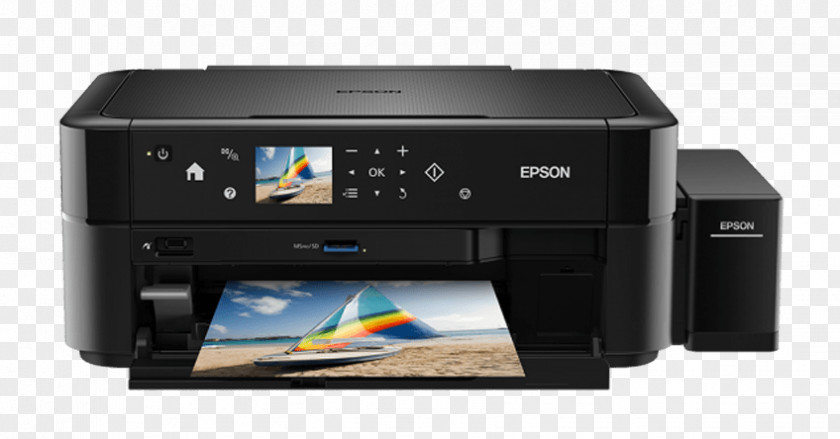 Printer Multi-function Inkjet Printing Epson Hewlett-Packard PNG