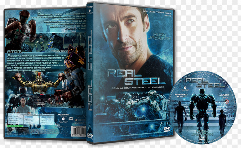 Real Steel Soundtrack Poster Compact Disc Album PNG