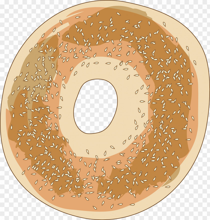 Bagel Lox Pumpernickel Bread Clip Art PNG