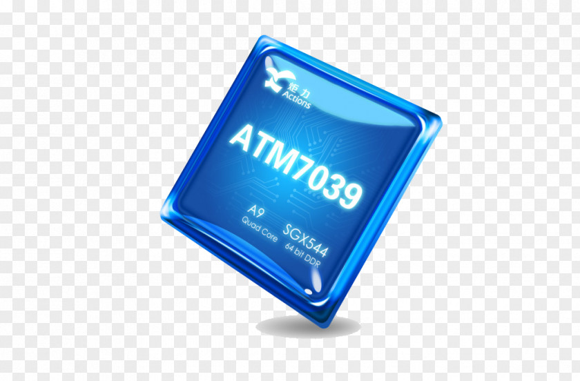 Blue Chip Material Integrated Circuit Plotter Allwinner Technology PNG