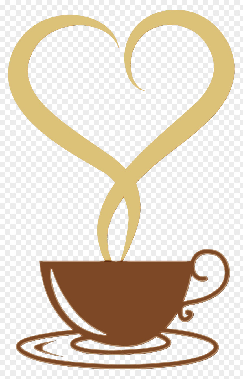 Caffeine Heart Starbucks Cup Background PNG