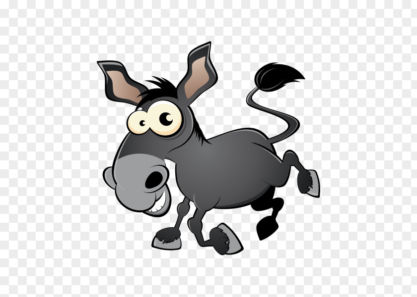 Donkey Cartoon Clip Art PNG