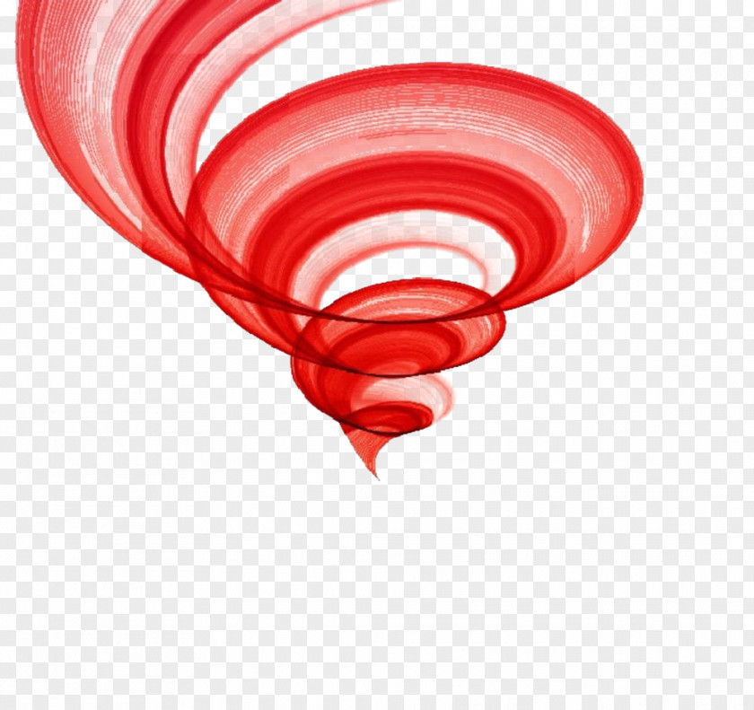 Red Tornado Illustration PNG