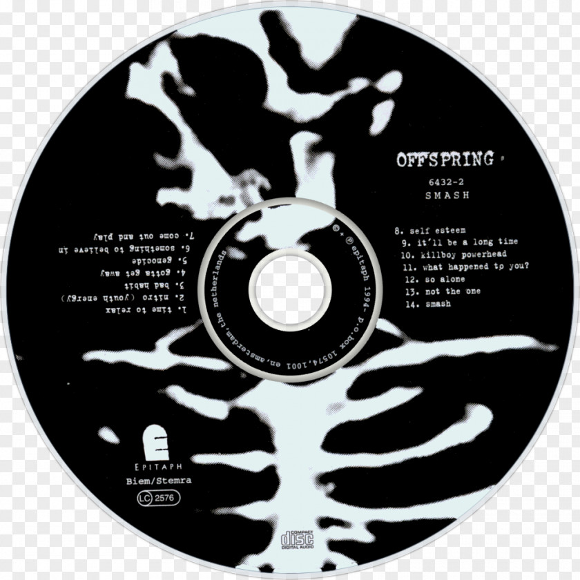 The Offspring Smash Album Punk Rock Epitaph Records PNG