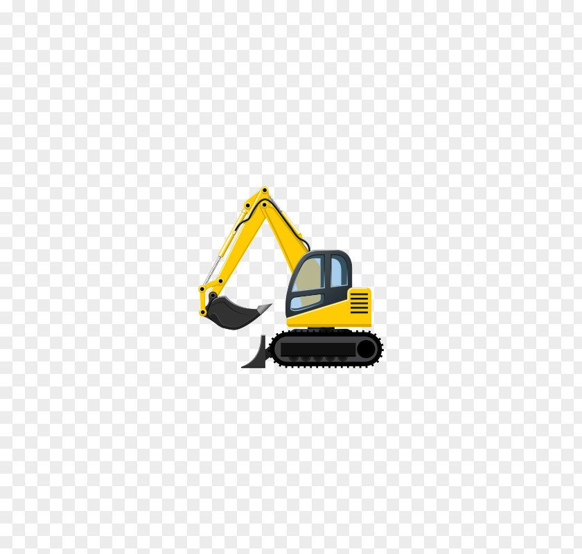 Excavator Architectural Engineering Vehicle Truck Heavy Equipment Clip Art PNG