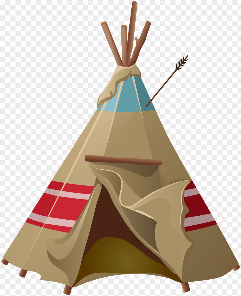 Tipi Tent Clip Art Image Native Americans In The United States PNG