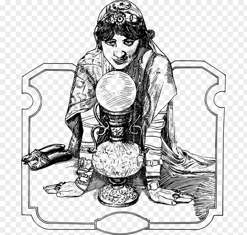 Fortune Crystal Ball Fortune-telling Clip Art PNG