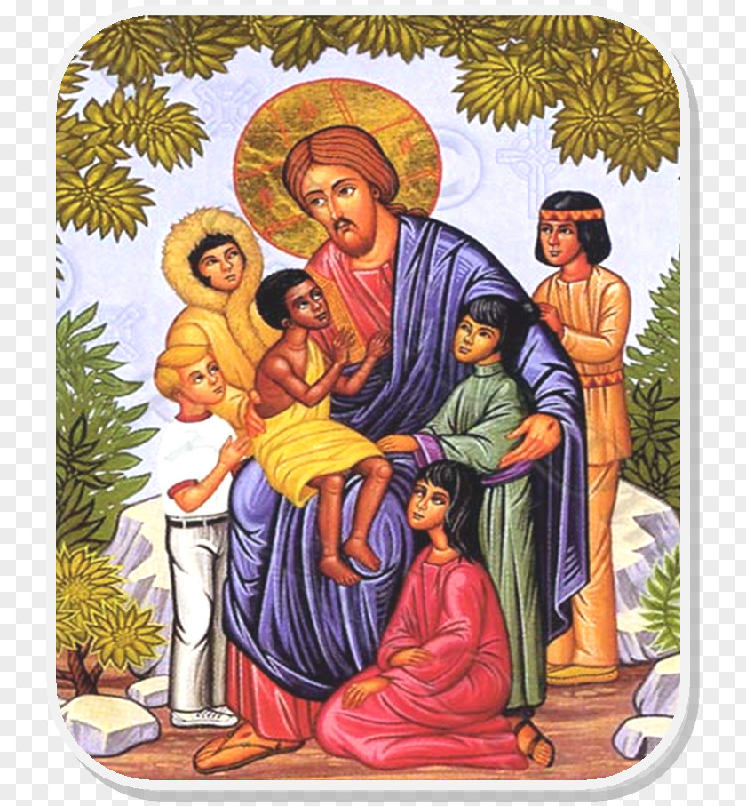 Jesus And Children Religion Eastern Orthodox Church Christianity Annunciation/Evangelismos Greek Community Icon PNG