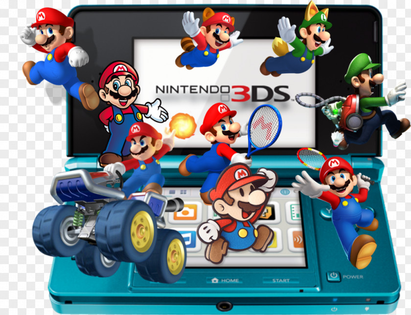 Mario New Super Bros. 2 3D Land 3 Kart 7 PNG