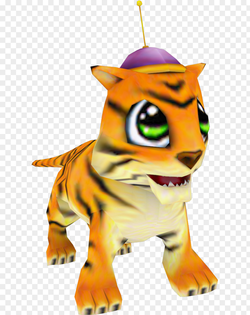 Tiger Crash Nitro Kart Bandicoot 2: N-Tranced Cat PlayStation 2 PNG