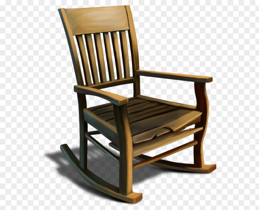 Wood Rocking Chairs Furniture PNG