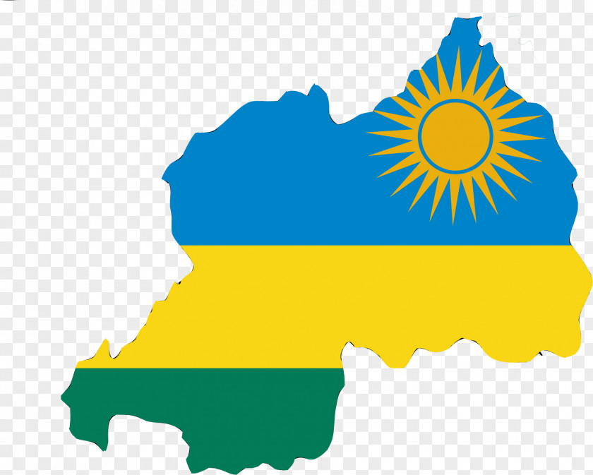 Map Flag Of Rwanda Vector Graphics Royalty-free Stock Illustration PNG