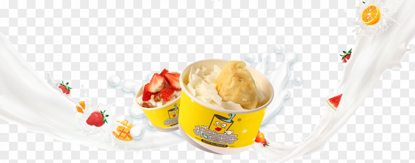 Matcha Fruit Yogurt Ice Cream Gelato Frozen PNG