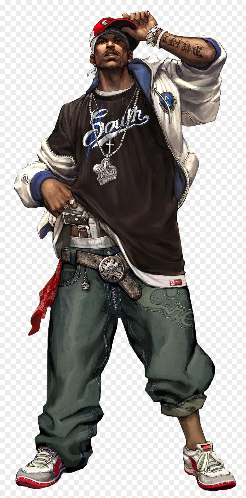 Rap Arnold Tsang Artist Character Concept Art PNG