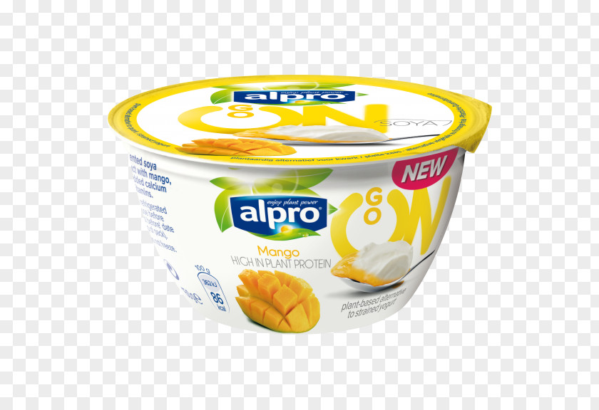 Milk Cream Soy Alpro Yogurt PNG