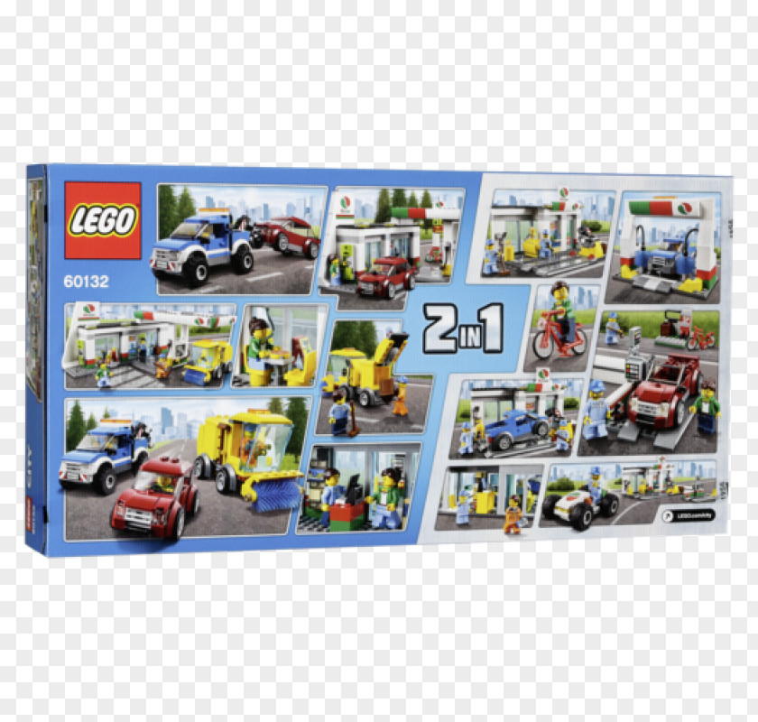 Toy LEGO 60132 City Service Station Amazon.com Lego PNG