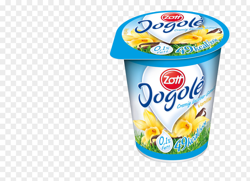 Vanilla Vegetarian Cuisine Zott Yoghurt Calorie Fat PNG