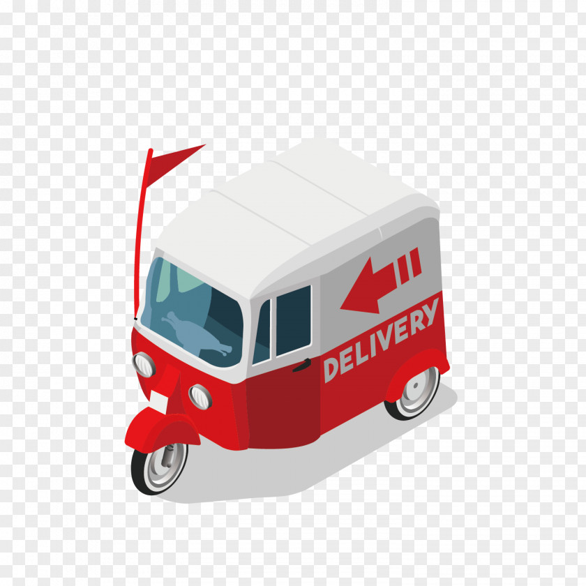 Vector Pattern Material City Delivery Door Car Courier PNG