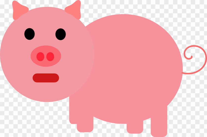 Free Pig Clipart Domestic Baby Jungle Animals Mother Infant Clip Art PNG