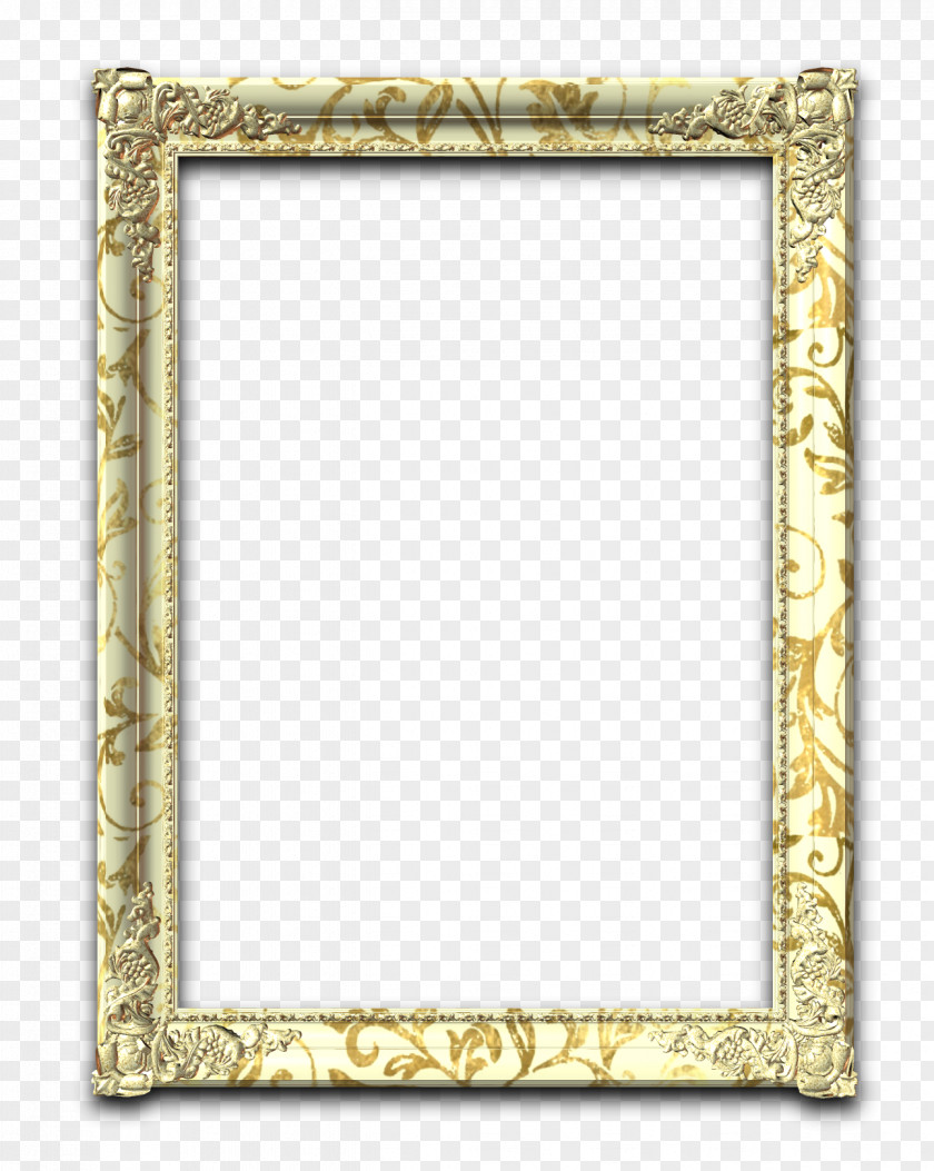 Gold Frame Picture Frames 17th Century 18th Decorative Arts Rococo PNG
