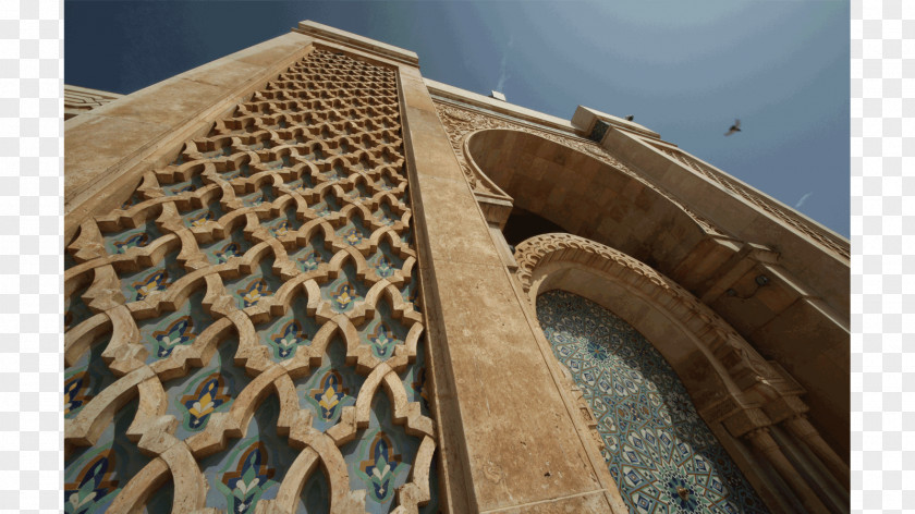 Mosque Hassan 2 II Building Facade Roof PNG