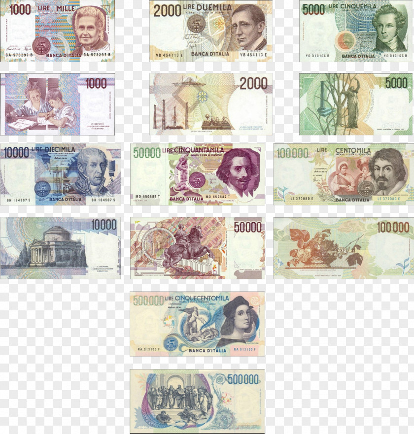 Banknote Italian Lira Currency Symbol Turkish PNG