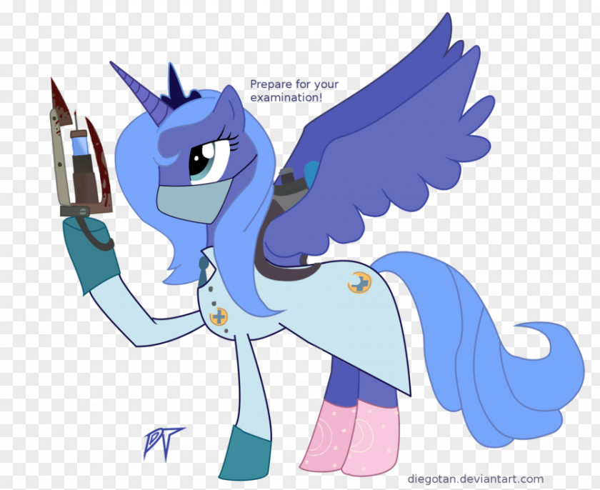 Horse My Little Pony Team Fortress 2 Princess Luna PNG
