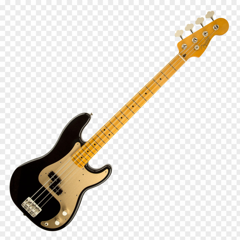 Bass Guitar Fender Precision Musical Instruments Corporation Sunburst Electric PNG
