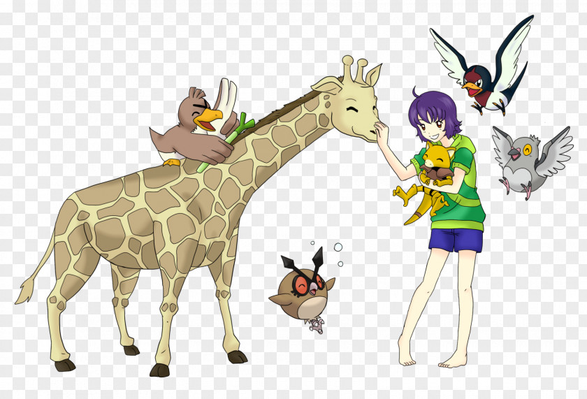 Giraffe Deer Donkey Pack Animal PNG