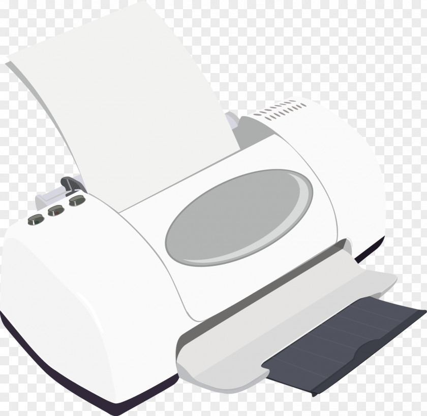 Hand-painted Printer Adobe Illustrator Inkjet Printing Clip Art PNG