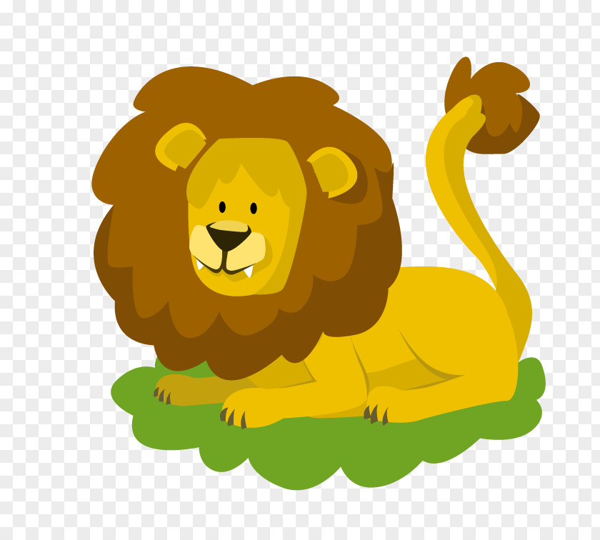 Lion Computer File PNG