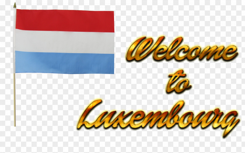 Names Flag Of Luxembourg Brand Font PNG