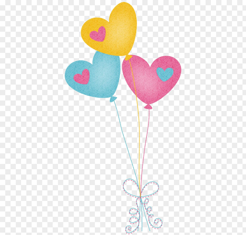 Heart Toy Balloon Drawing Clip Art PNG