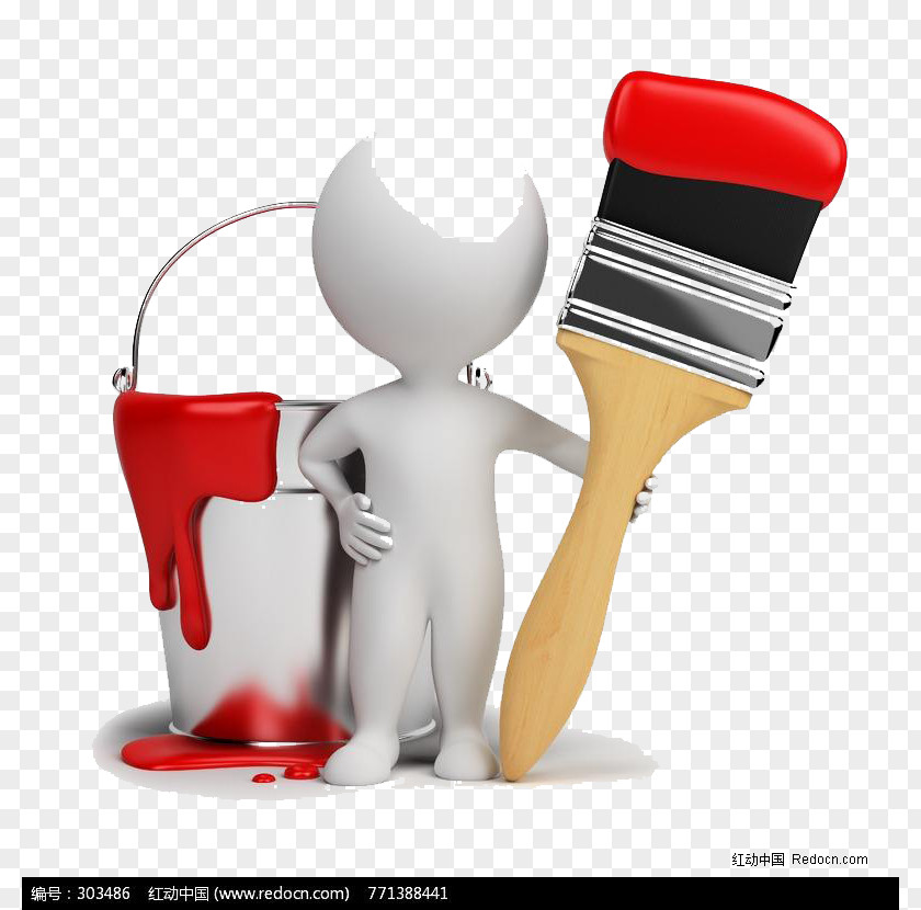 Oil Brush Decoration House Painter And Decorator Job Paint Rollers Painting PNG