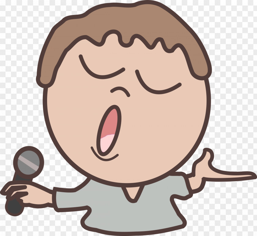 Pointing Clipart Singing Clip Art PNG