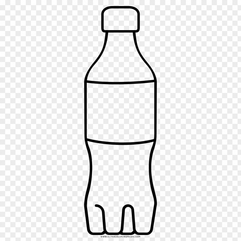 Print Water Bottles Line Art Coloring Book Clip PNG