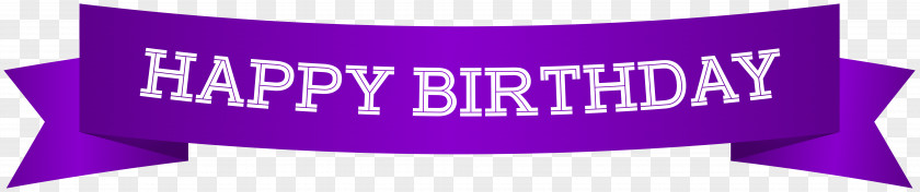 Happy Birthday Banner Purple Clip Art Image Aura Bar And Lounge PNG