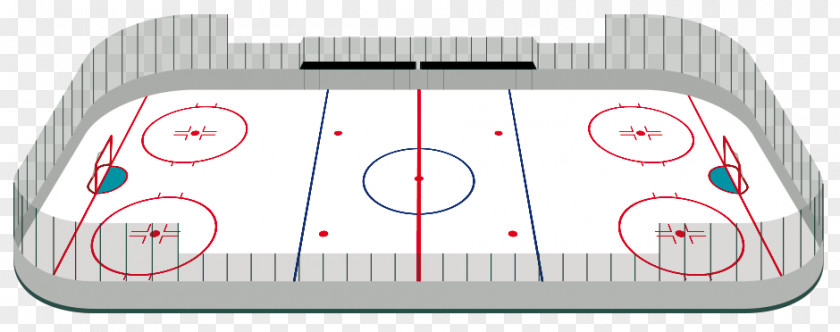 Hockey Rink Line Measuring Scales Pattern PNG