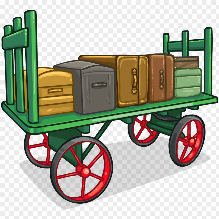 Horse Baggage Cart Transport PNG